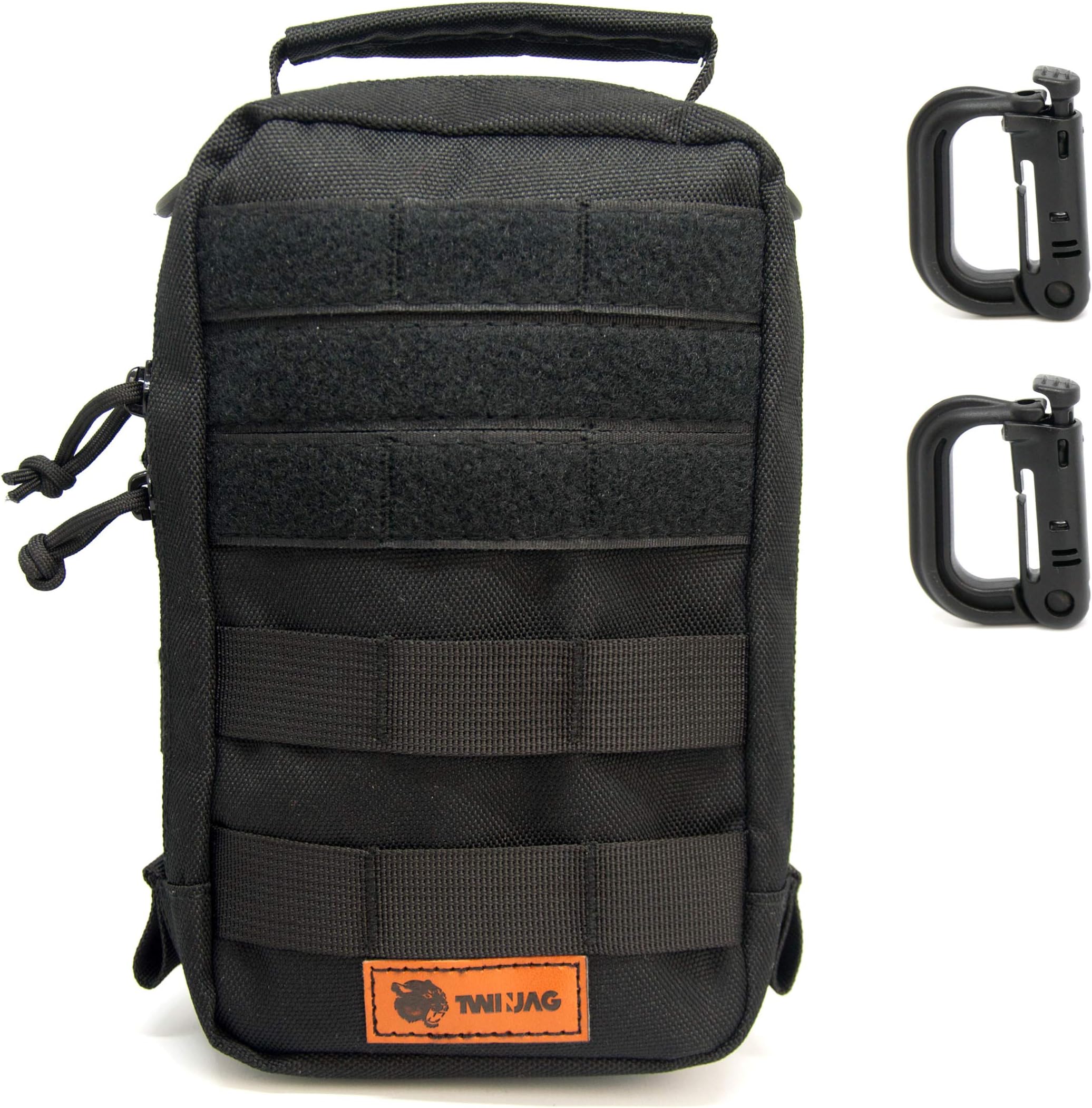 Tactical Admin Molle Pouch - Resistant and Compact EDC Organizer - WaterResistant Gadget Utility Military Gear