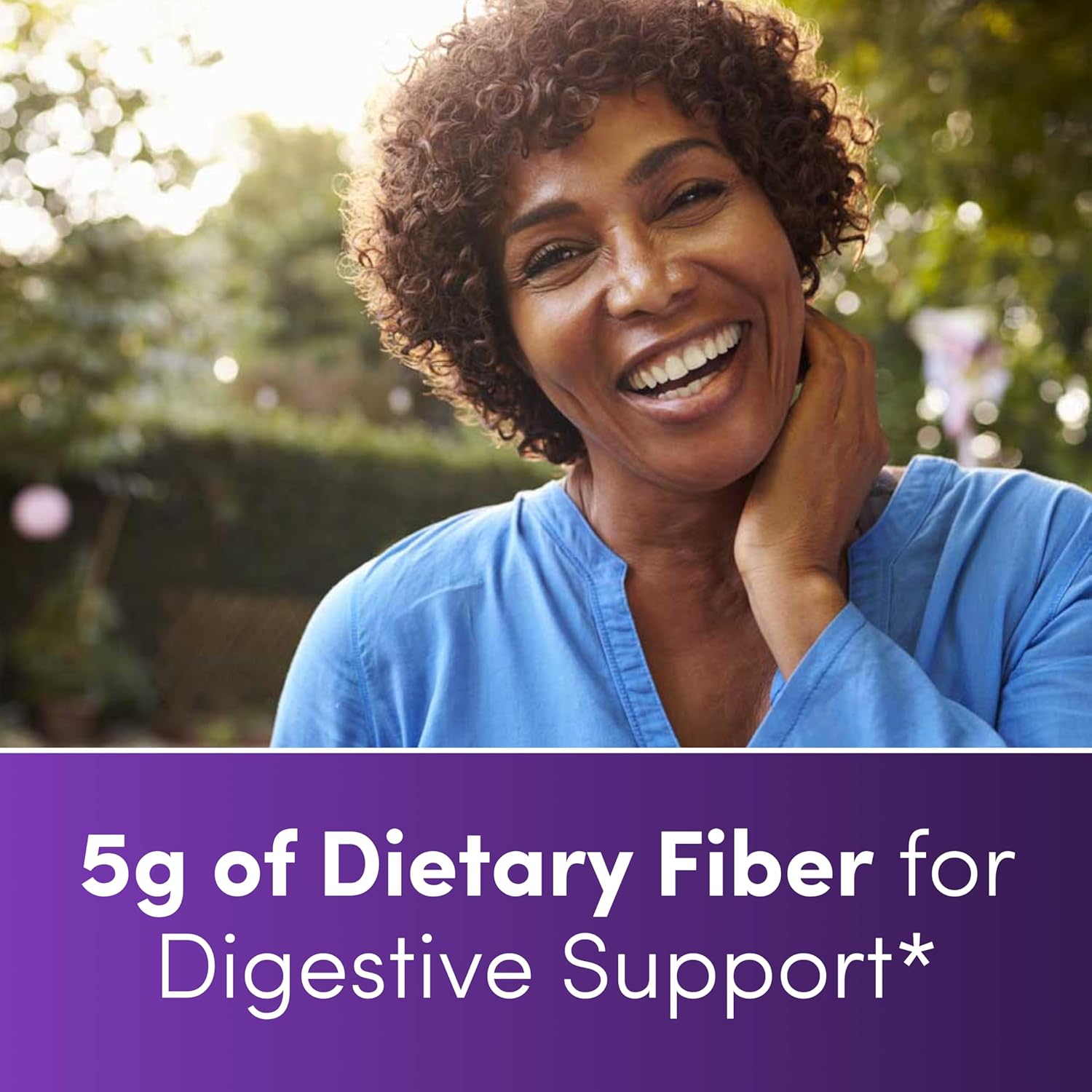 Black Girl Vitamins - Fiber Gummies - Prebiotic for Gut Health & Bloat Relief - Supports Digestion, Regularity & Microbiome Balance - Vegan, Gluten-Free, Halal (Orange & Mixed Berry, 30 Day Supply) - Image 4