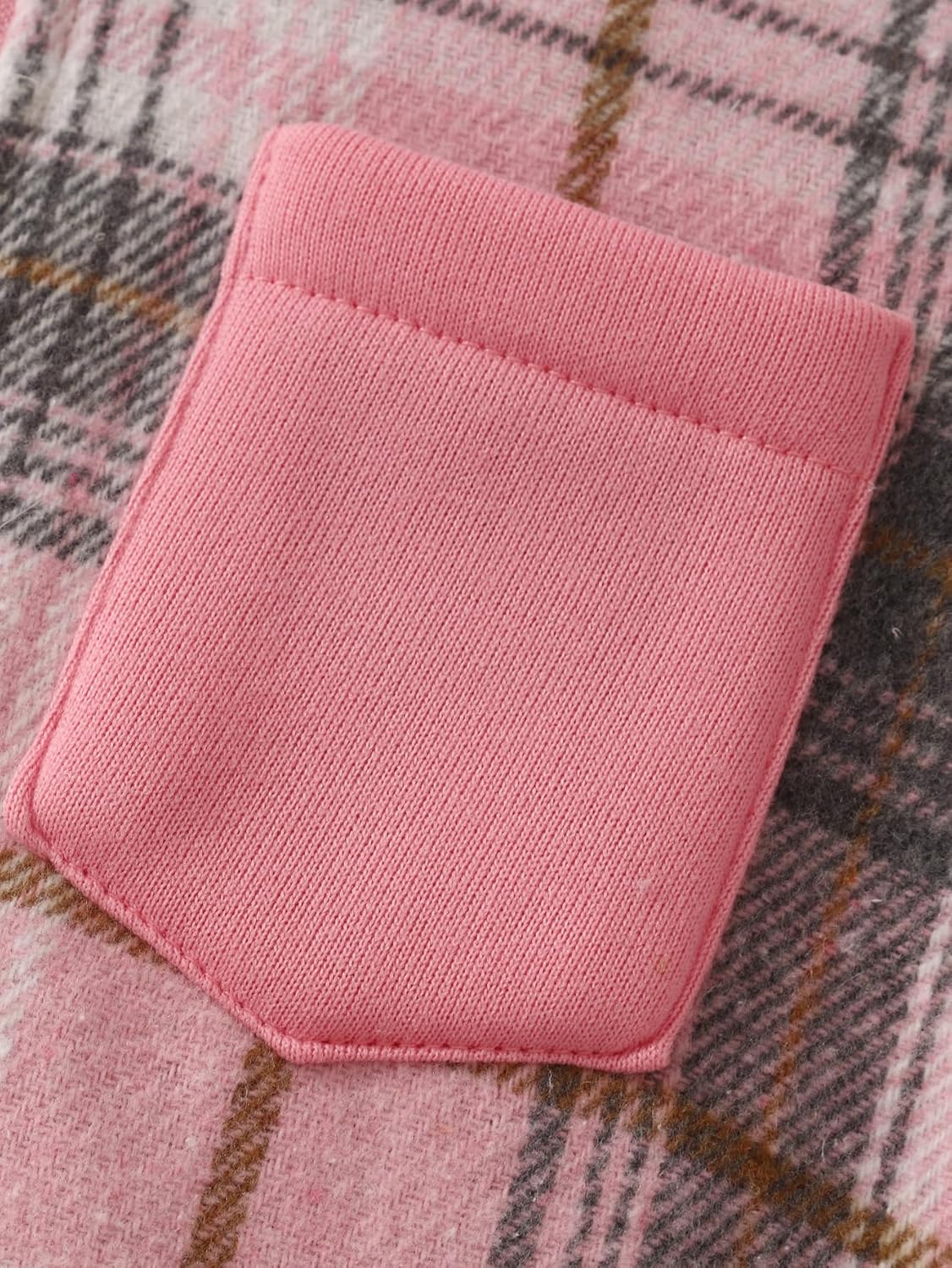 Girls' Sweatsuit 2 Piece Printed Button Down Hooded Sweatshirts and Jogger SweatPants Set 3-12Y - Image 4