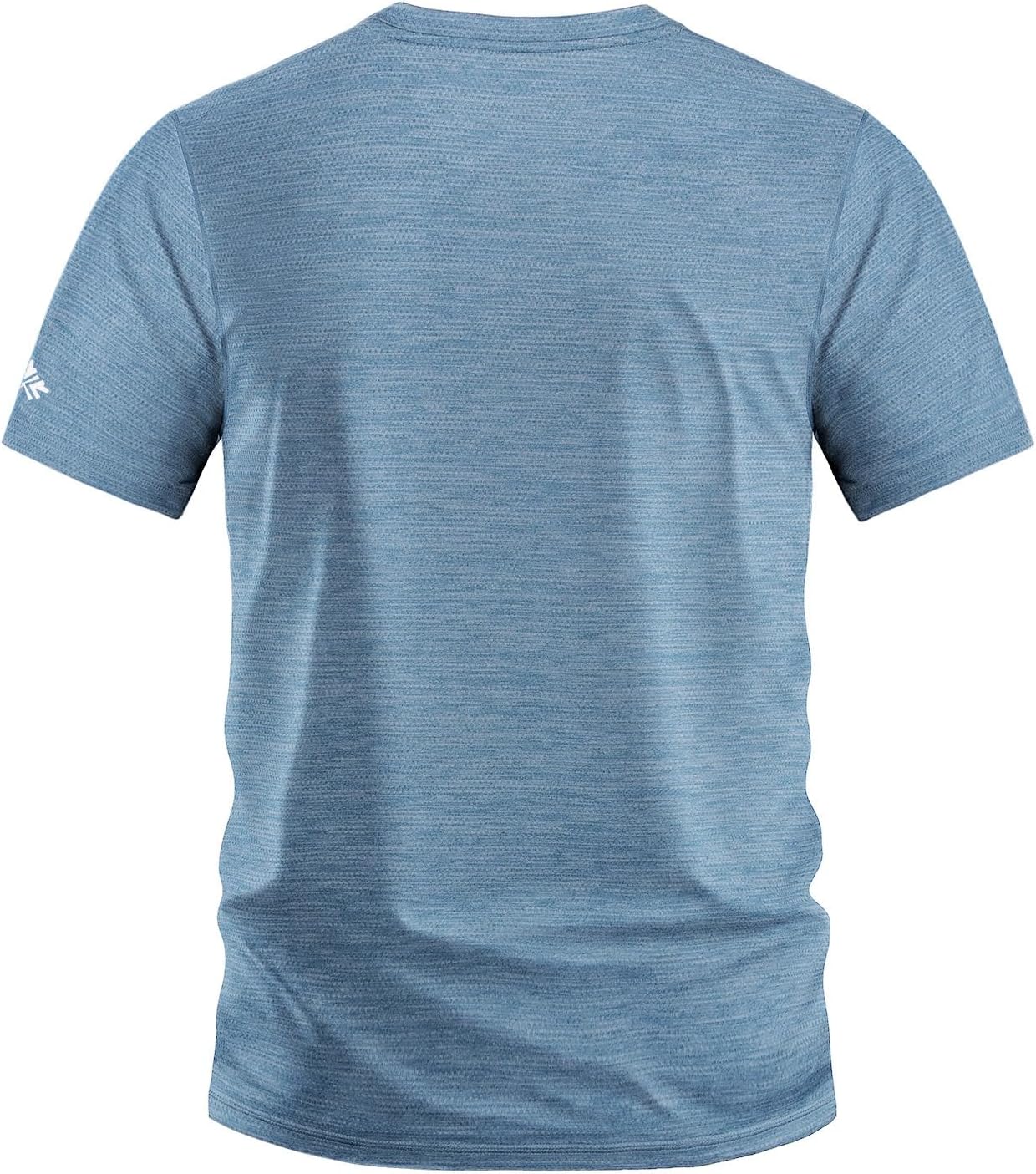 Zengjo Athletic Shirts for Men Quick Dry Short Sleeve Running Workout Gym T-Shirts Moisture Wicking Crewneck Tee - Image 2