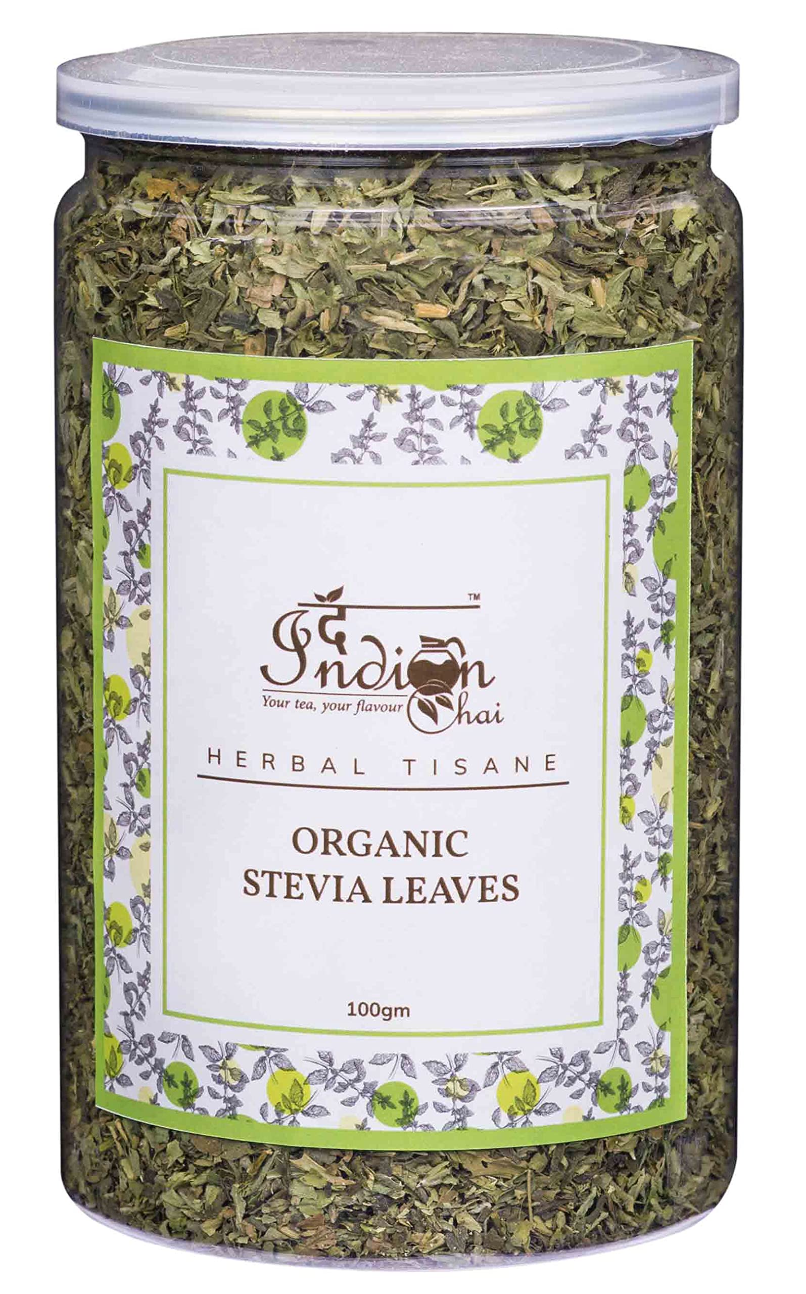See full amazon price history chart for The Indian Chai - Organic Stevia Tea Leaves 100g, Herbal Tea, Caffeine Free The Indian Chai - Organic Stevia Tea Leaves 100g, Herbal Tea, Caffeine Free (B097K5WVWC) Amazon Price History, Amazon Price Tracker