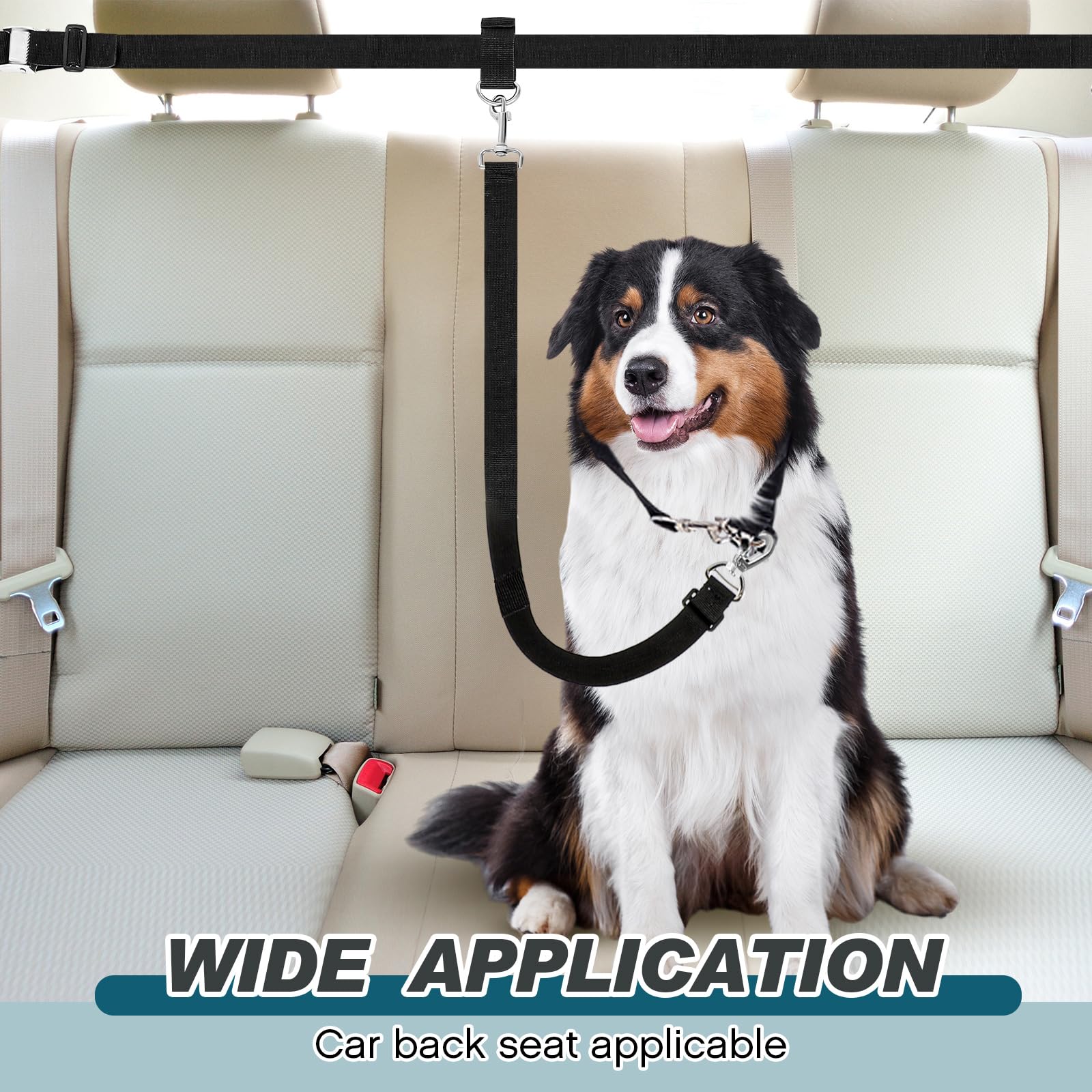 Heavy Duty Dog Tether Clysee Truck Bed Dog Leash System - Heavy Duty  Adjustable Tether For Pickup & SUV Pickup Truck Pet Restraint