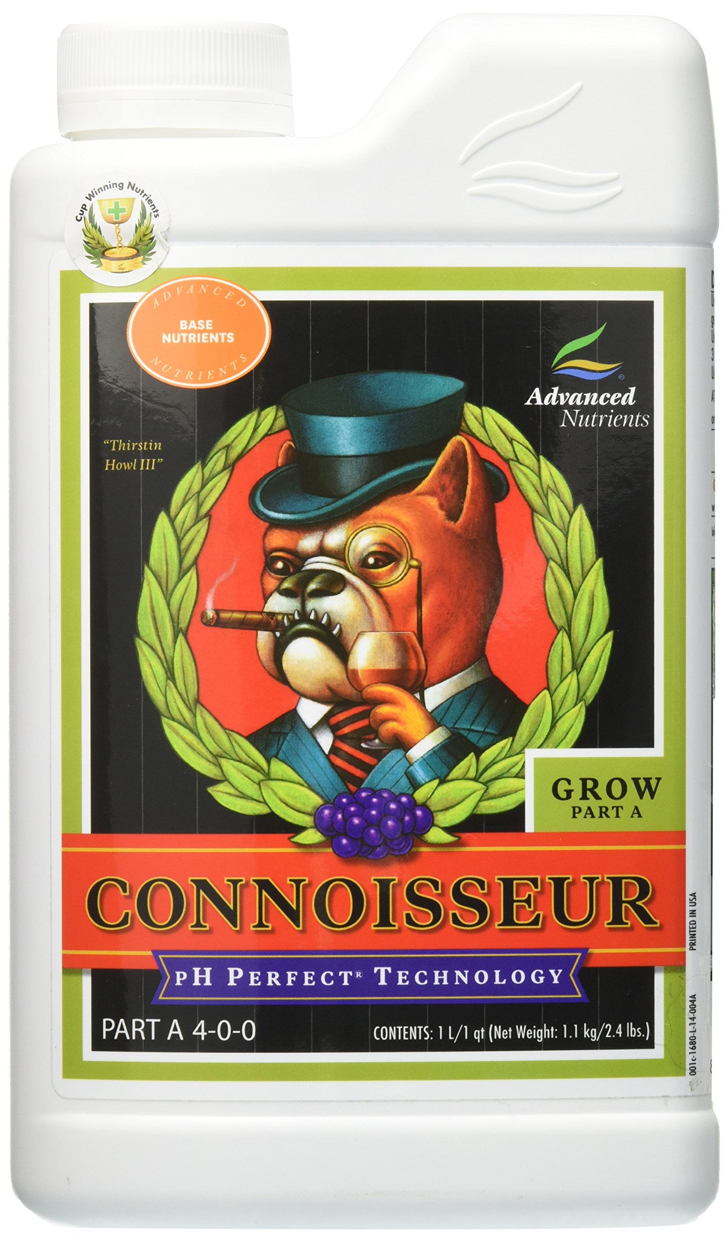 Advanced Nutrients Connoisseur Grow A+B 1L - Ph Perfect Premium Base Nutrient