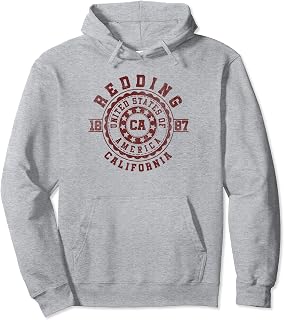 Redding CA | California | Vintage City Apparels Pullover Hoodie