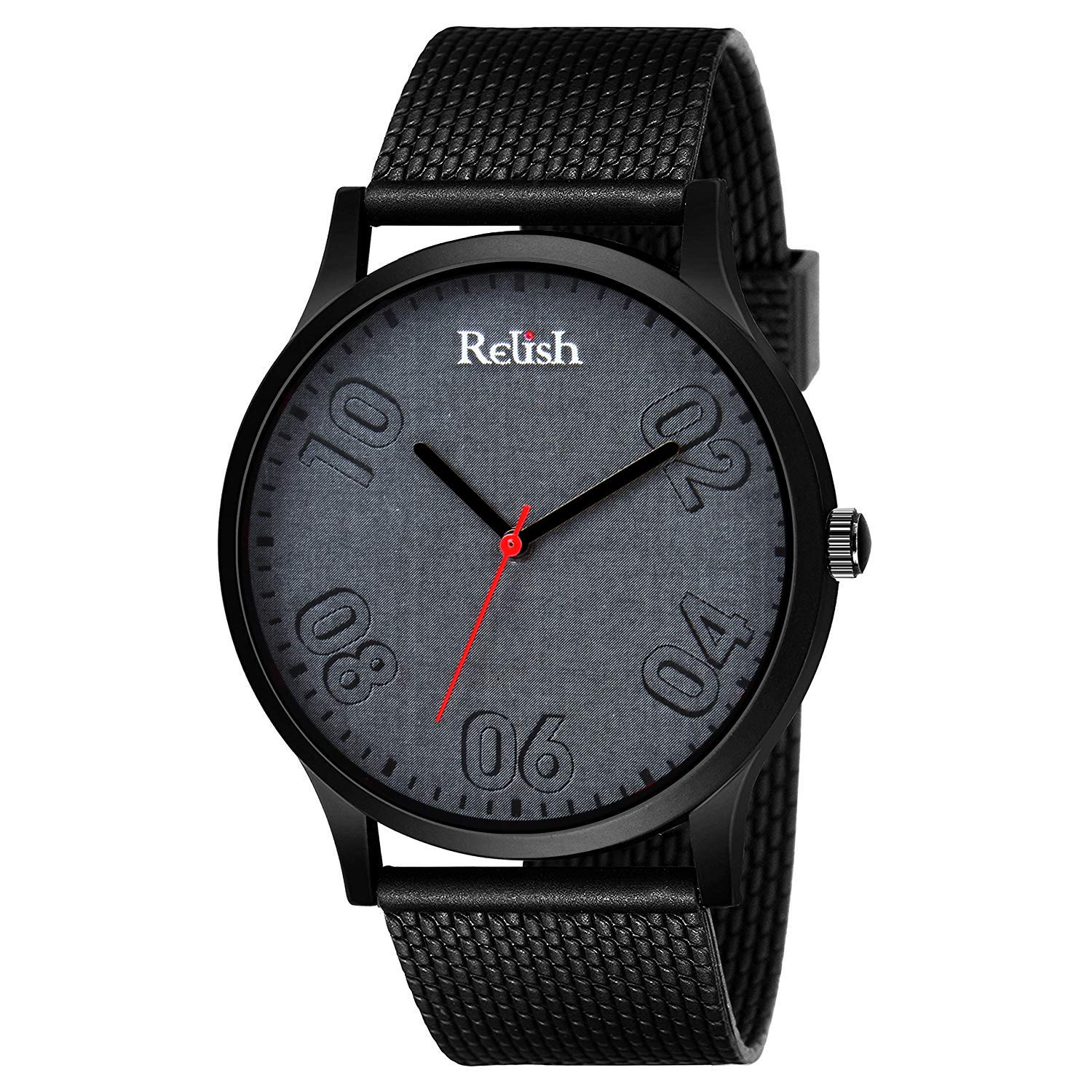 Relish Analogue Black Dial Mens & Boys Watch (RE-BB1013W) (B07QKWDKKV) Amazon Price History, Amazon Price Tracker