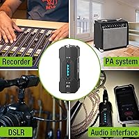 Vista 8 de Xvive Fuente de alimentación P1 Phantom 48V/12V, hasta 40 horas de uso, alimentación Phantom portátil recargable para micrófonos