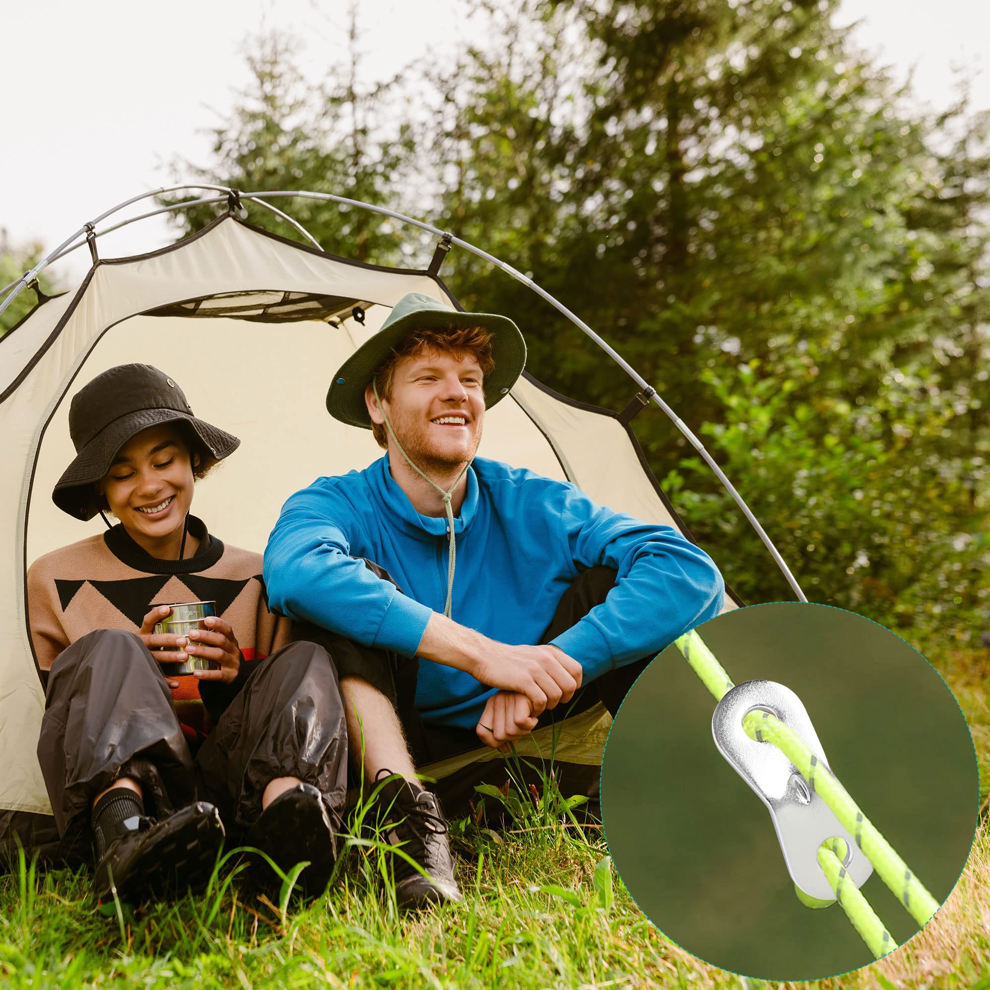Ultralight Rope Adjuster Ievspot Ultralight Tent Cords With Aluminum ...