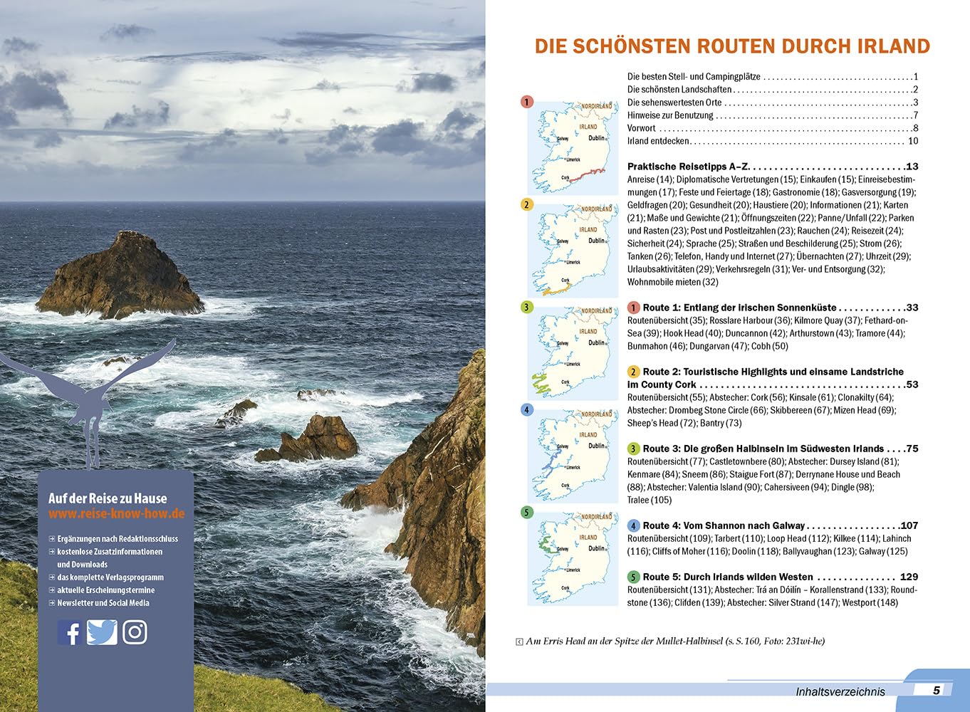 Reise Know-How Wohnmobil-Tourguide Irland: Die schönsten Routen