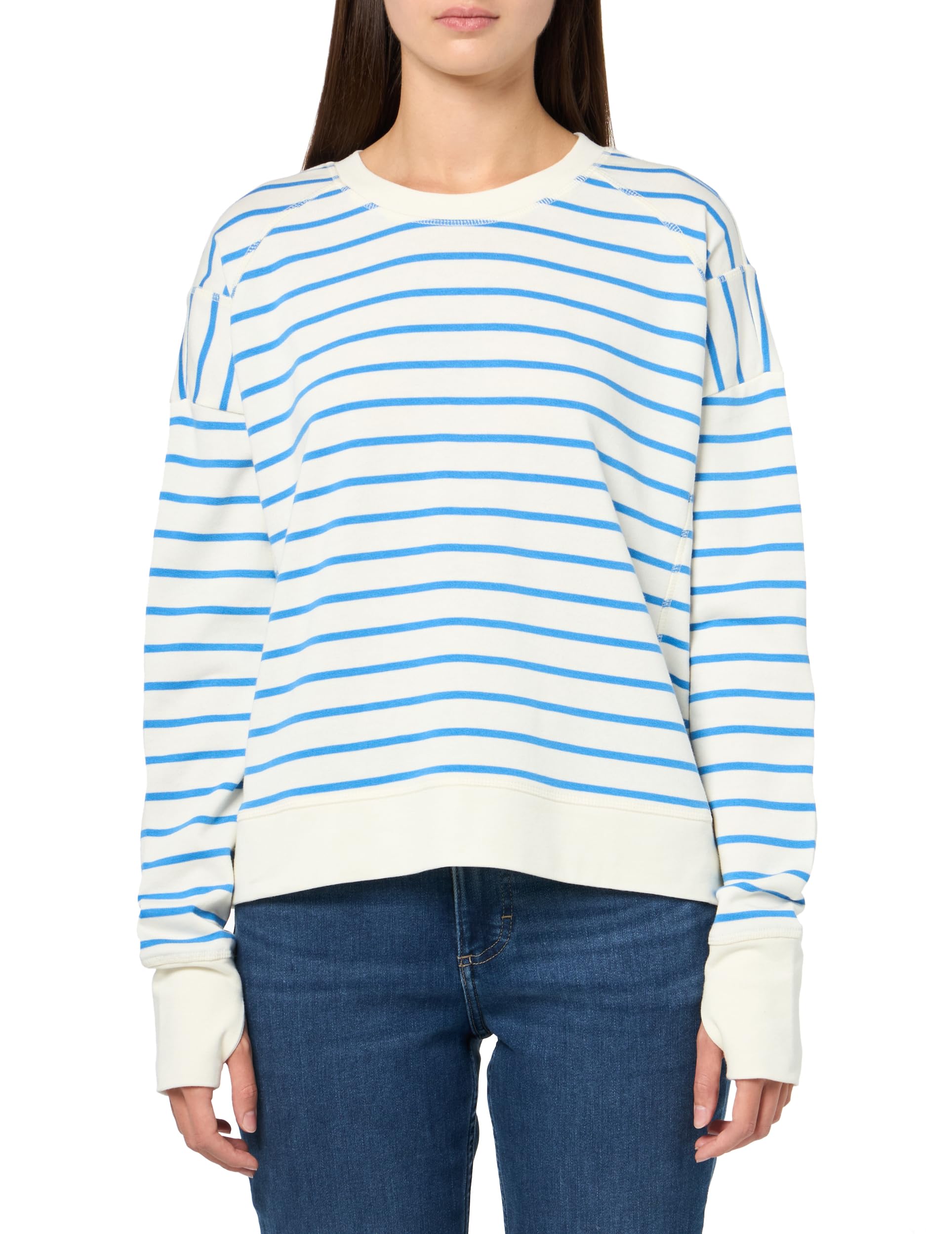 Women's After Class Longline Crewneck With Side Slit Sweatshirt