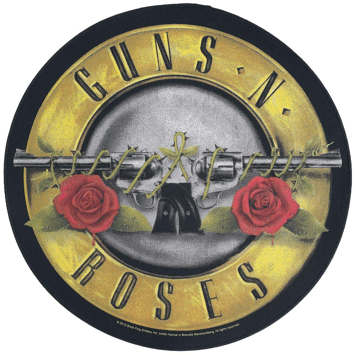 Guns N' Roses Bullet Logo Large Size  Sew On Back Patch Officially Licensed