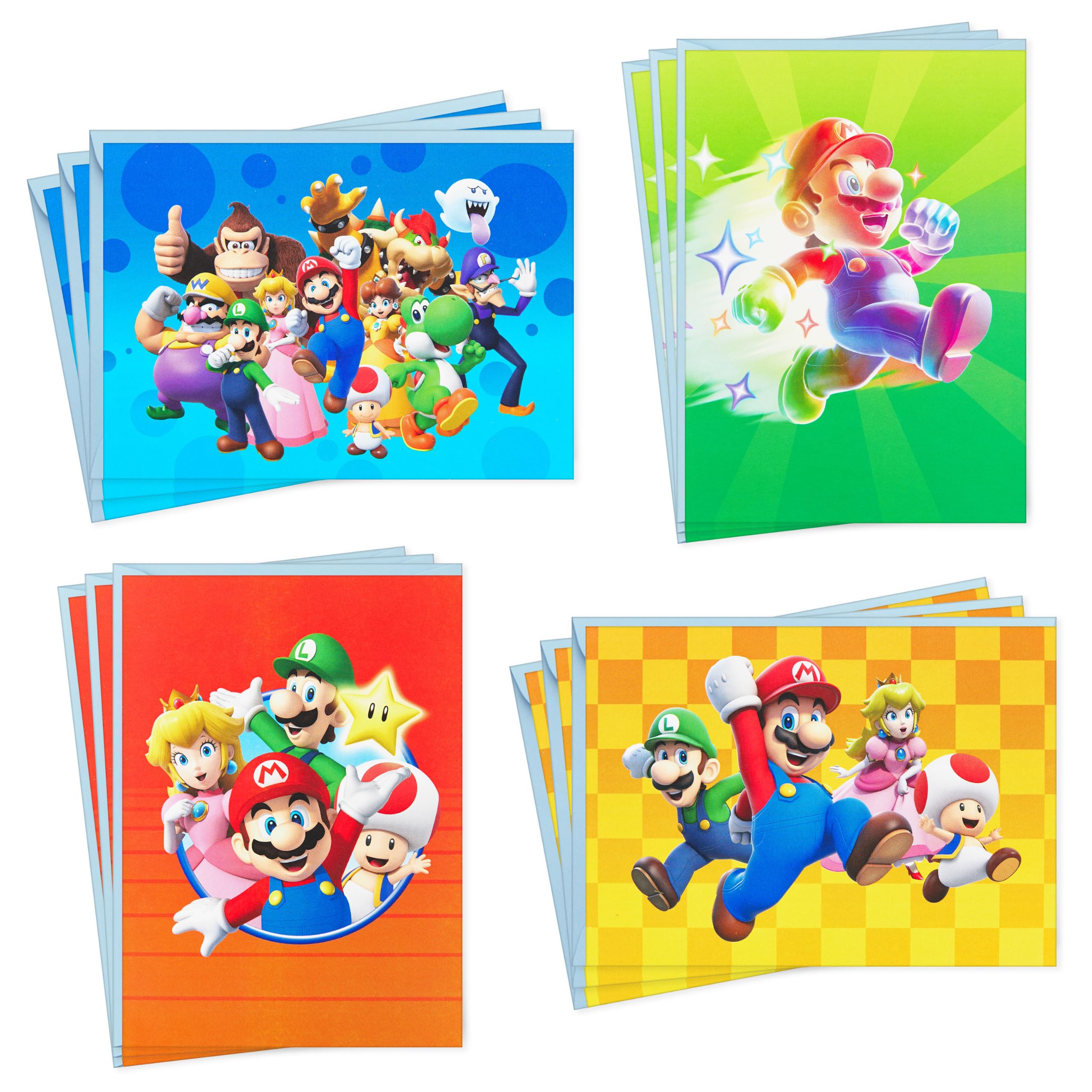 Amazon.co.jp: Hallmark Nintendo ブランクカード アソート12枚パック