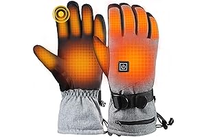 Heated Gloves for Men with 5000mAh Battery: Warmth for Outdoor Adventures