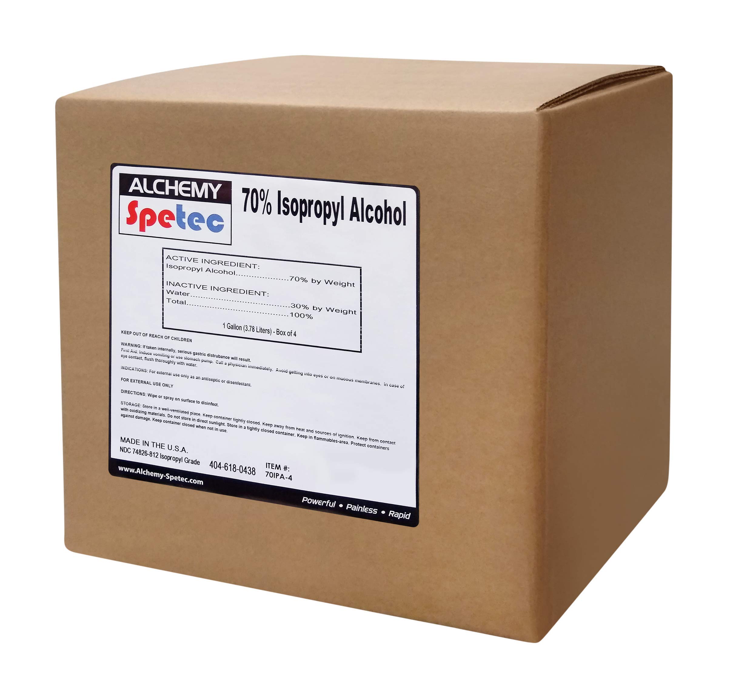 M7-16OZ Isopropyl Rubbing Alcohol, 99%, 16-oz. - Quantity 1