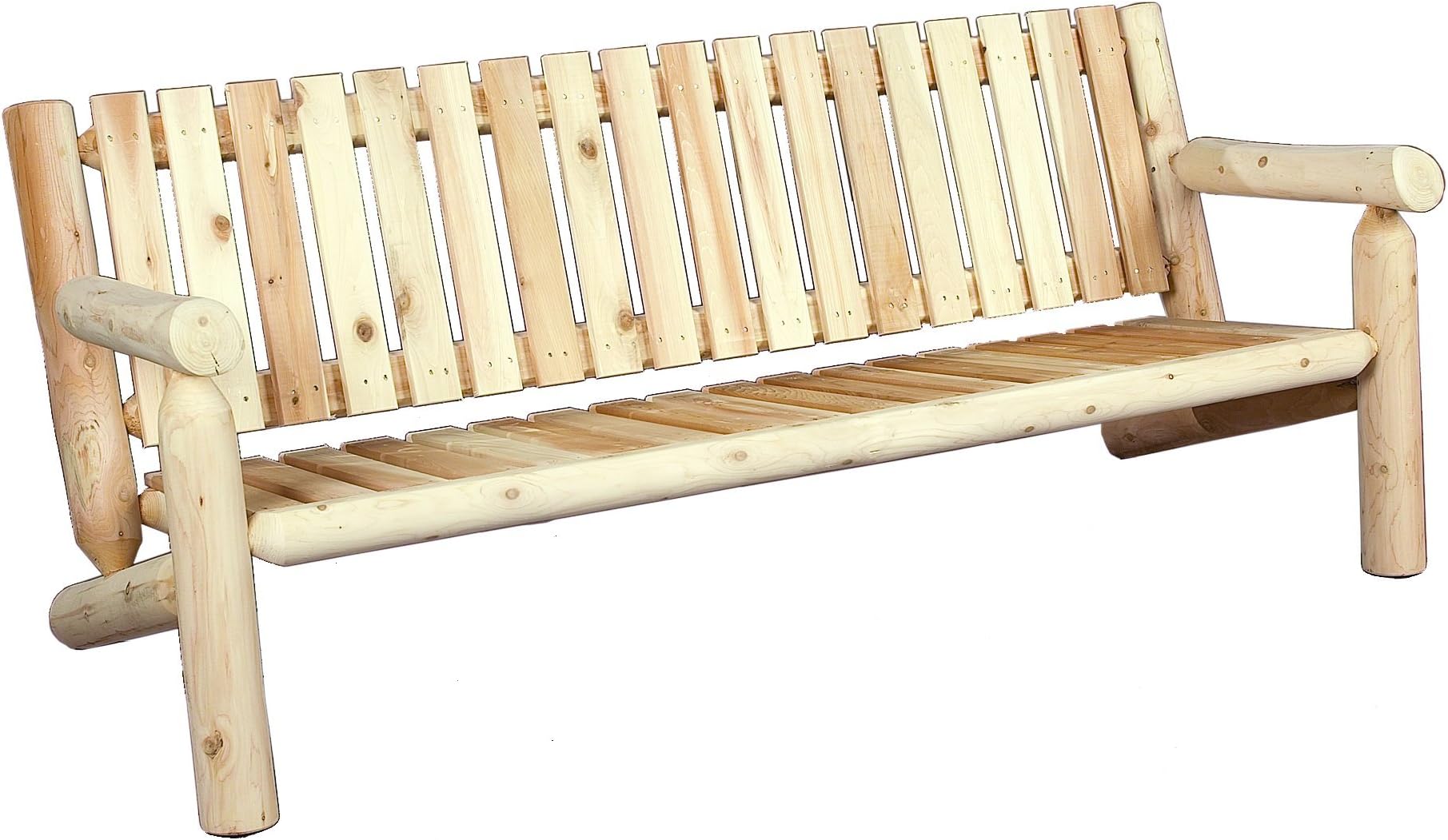 Cedarlooks 0100007 6-Feet Log Cedar Bench