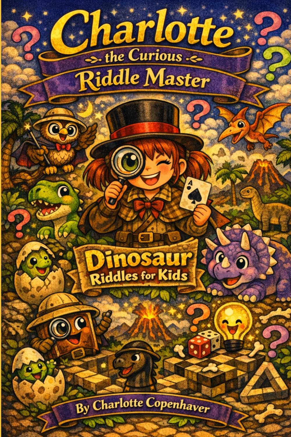 Charlotte the Curious Riddle Master: Dinosaur Riddles for Kids