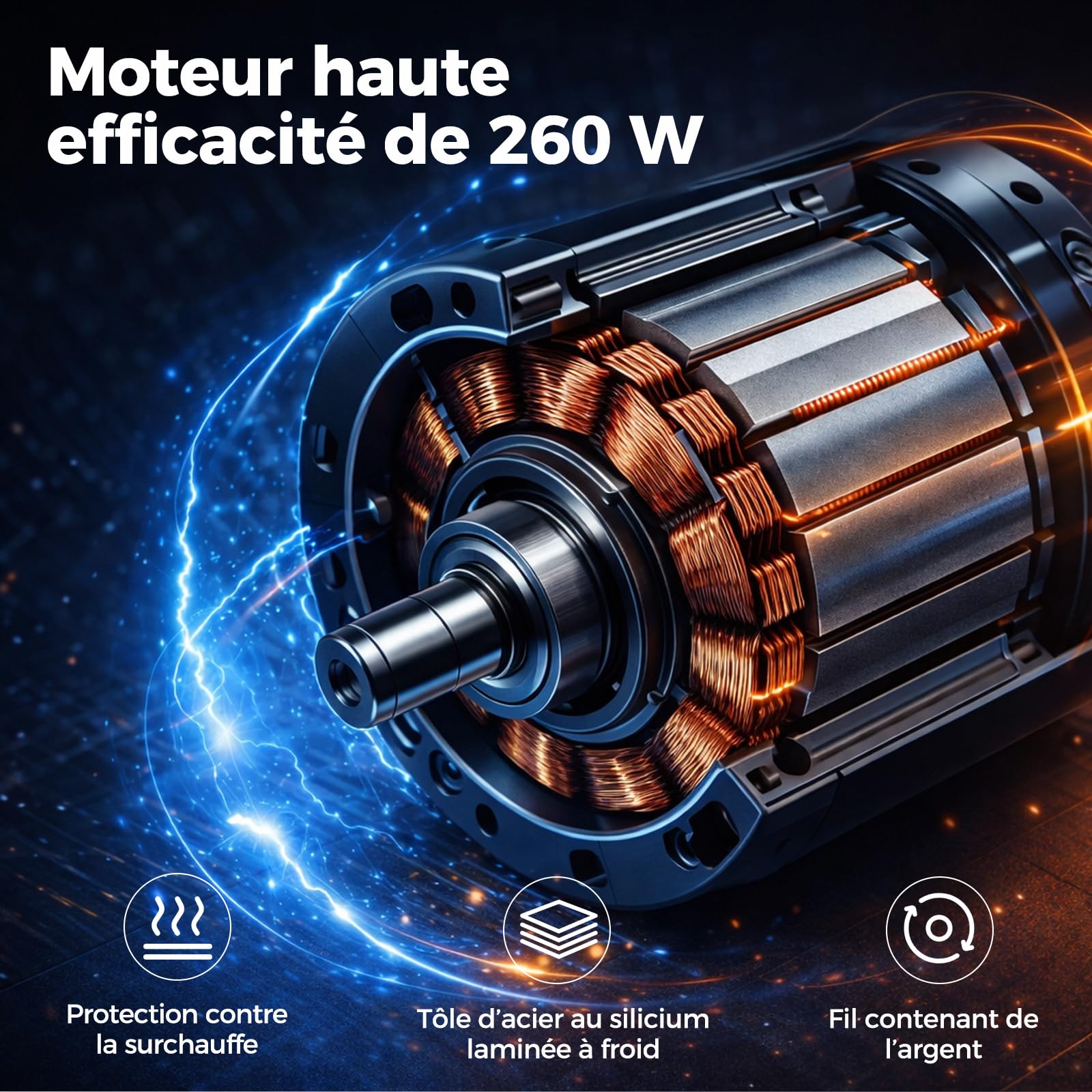 Bostar Pompe de Transfert Gasoil 21V (Compatible Makita), 45L/min Pompe à Fioul Auto-amorçante (5m) & Élévation 10m, Kit Pistolet Automatique & 5 Palettes de Rechange, pour Tracteur (GNR) & Chauffage