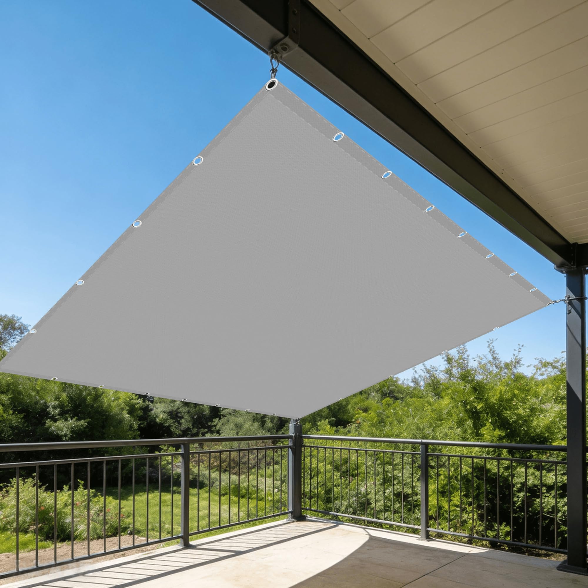 Toile d'ombrage anti UV pour éliminer la chaleur du patio 3.5m
