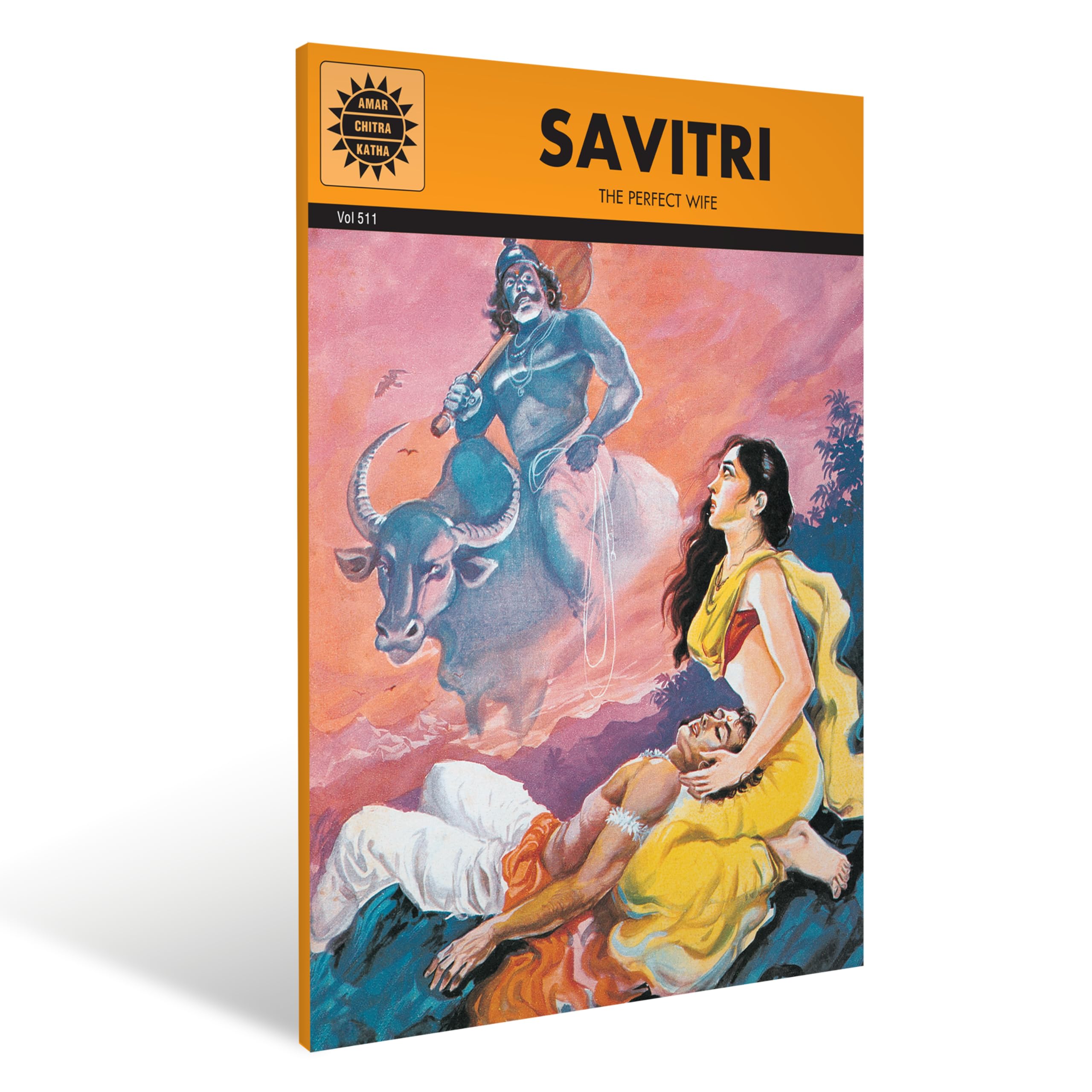 Savitri (The Perfect Wife) Amar Chitra Katha Indian Comic Book