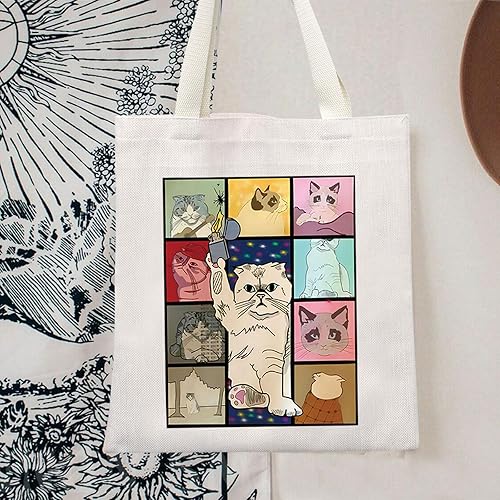 Miniatura 3 de TOBGBE Bolsa de lona de viaje estética de música para cantante, cubierta de álbum, mercancía de regalo para los amantes de la música