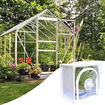 温室・飼育ケース nayutahanana0925 Amazon.co.jp: shopparadise 温室カバー ビニールハウス 替え