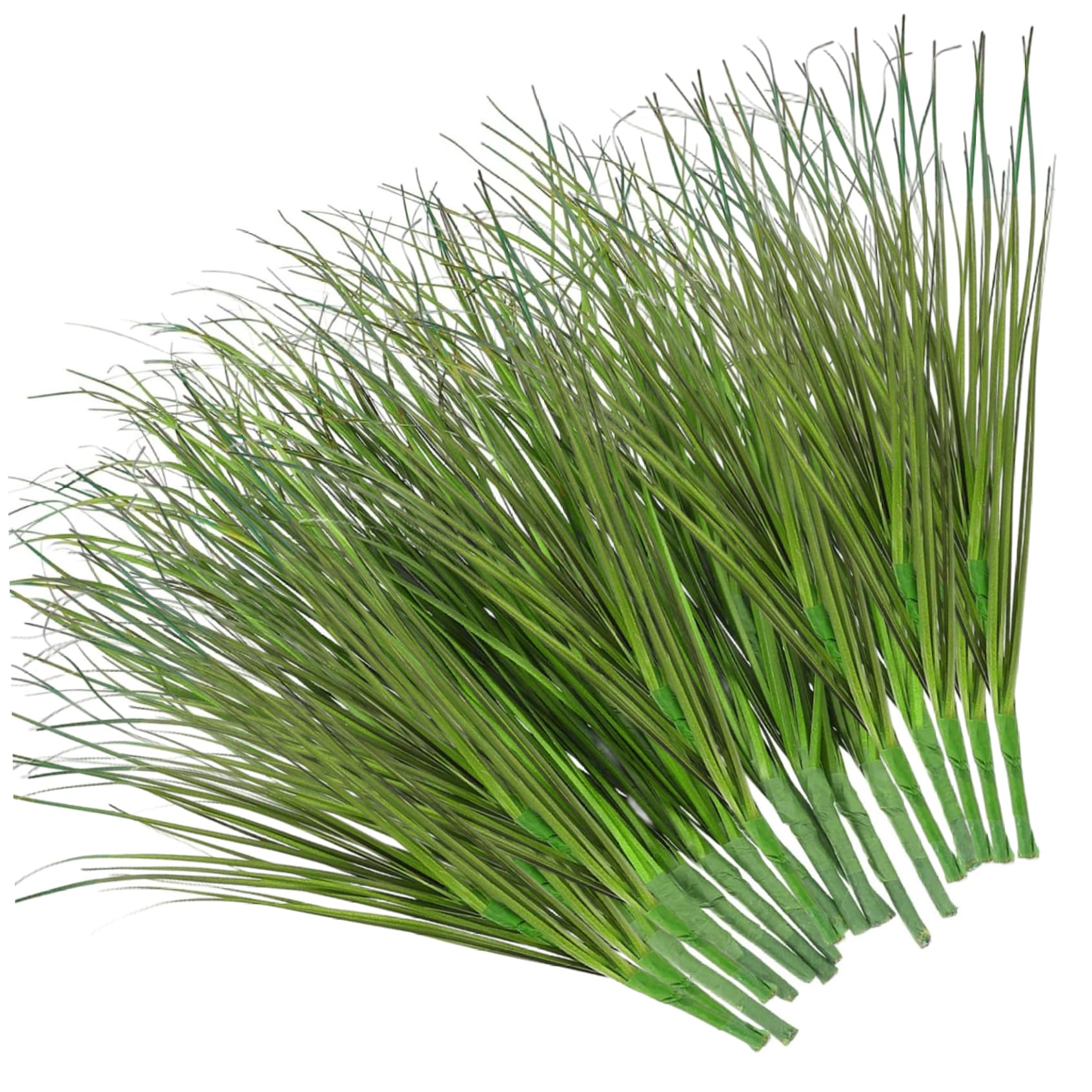 Ginwrek Faux Grass 20PCS Artificial Tall Grass, 35cm Faux for Vase Fillers, Realistic Indoor Greenery Decor for Home, Wedding, Centerpieces