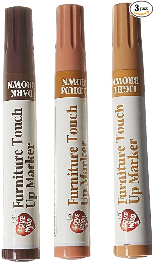151 Furniture Marker - 3 Pieces (Brown)