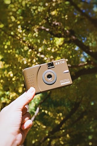 Miniatura 3 de RETO Cámara de película de luz diurna reutilizable ultra ancha y delgada de 1.378 in, lente de 0.866 in de ancho, sin enfoque, peso ligero, fácil de