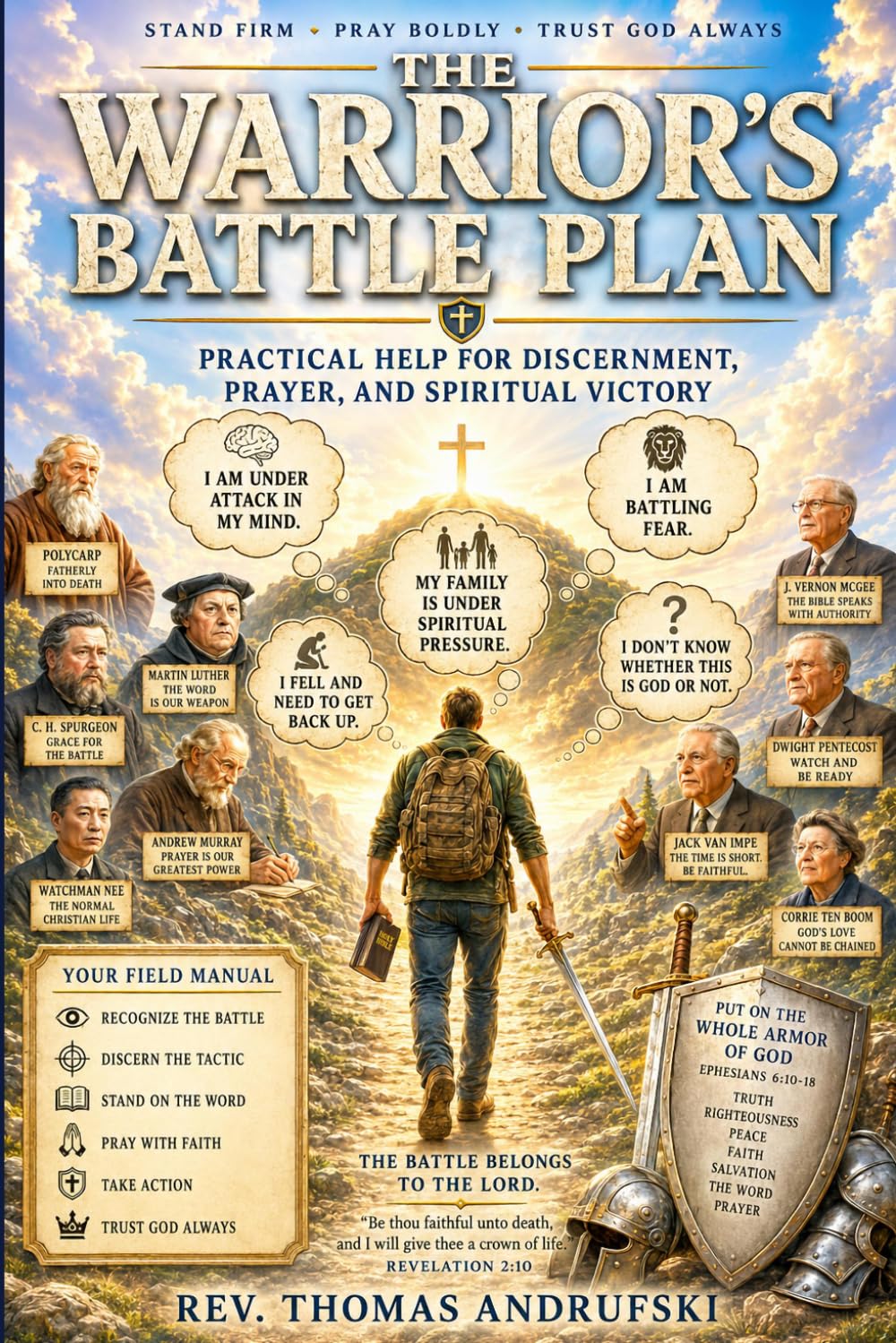 THE WARRIOR’S BATTLE PLAN: Practical Help for Discernment, Prayer, and Spiritual Victory A Christian Field Manual for Spiritual Warfare
