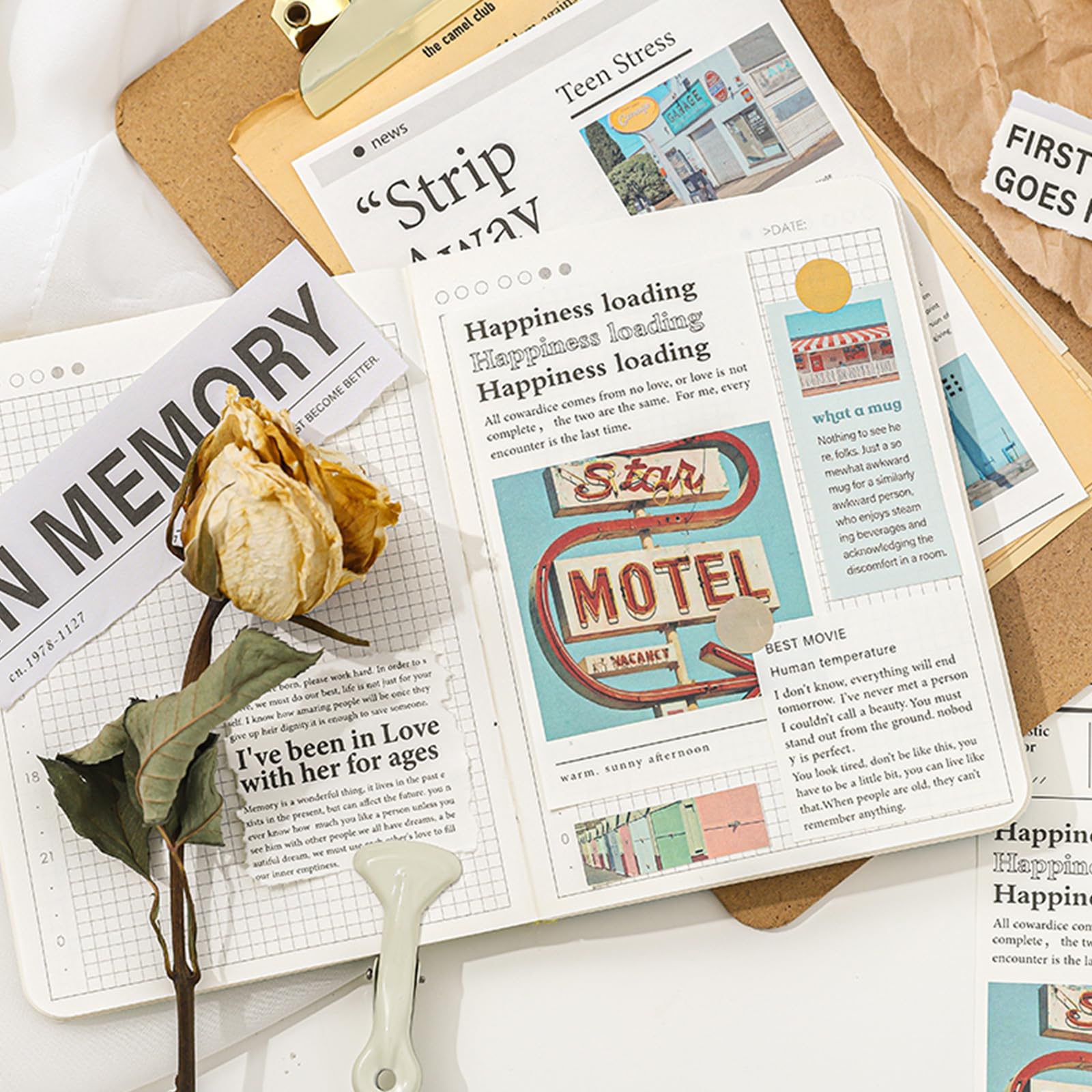 Amazon.co.jp: ヨクマク(JorkMack) アンティーク コラージュ