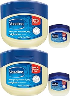 Vaseline 100% Pure Petroleum Jelly, 13 Ounce [With Bonus 1.75 Ounce] (Pack of 2)