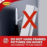 Command Cord Bundlers, Damage-Free Hanging Organizer for Electrical Cables, 6 Gray Bundlers and 12 Strips, No Tools Required