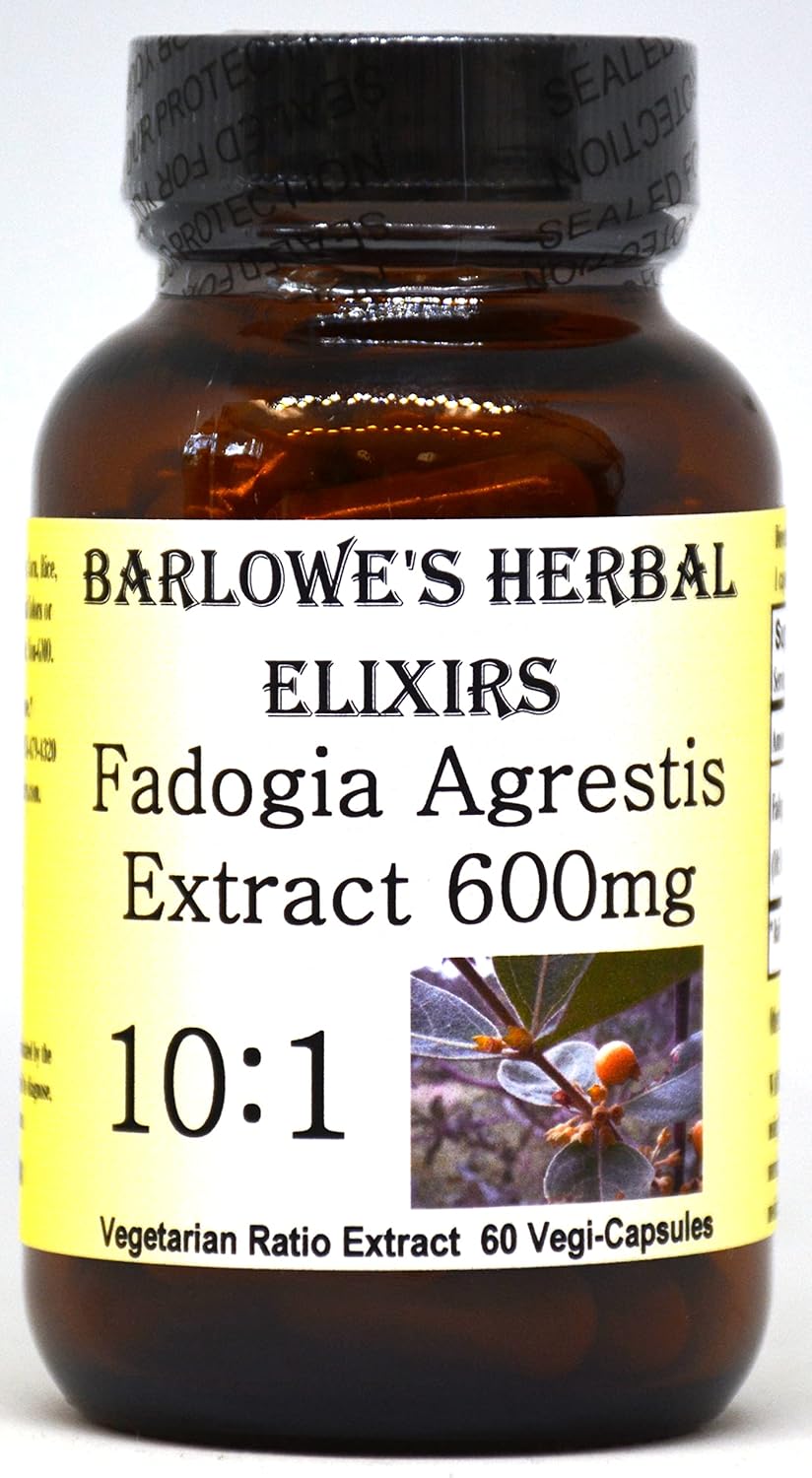 Barlowe's Herbal Elixirs Fadogia Agrestis Extracto 60