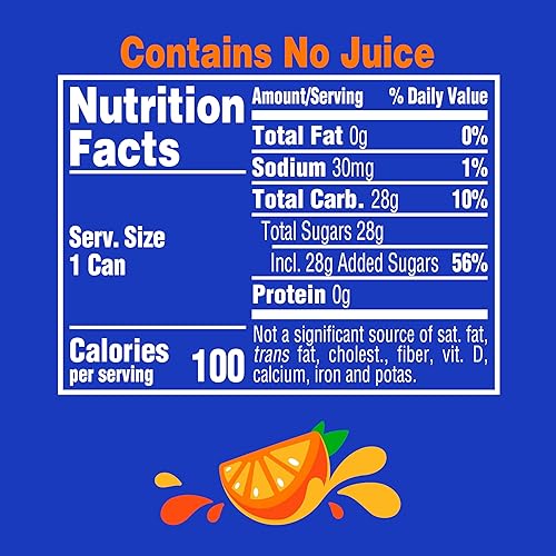 Miniatura 2 de Fanta Lata de soda de naranja, 7.5 onzas líquidas, paquete de 10