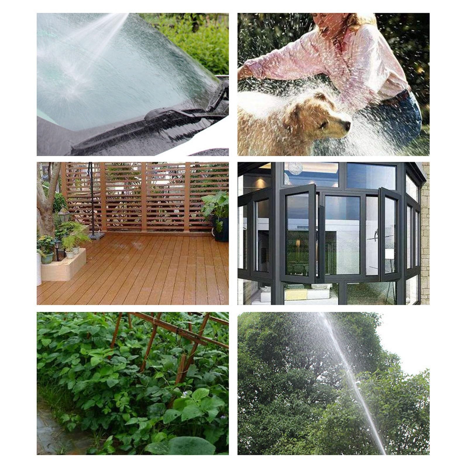 New Pressure Washer – 20x More Powerful Than Hoses, Durable Stainless Steel, Easy Installation, Universal Compatibility, Ideal for Driveways & Patios, Effortless Dirt & Stain Removal (C) — view 6