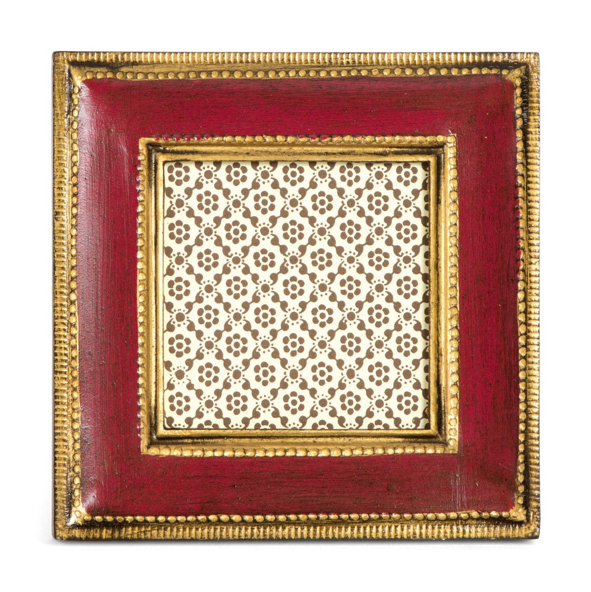Buy Cavallini Papers & Co Florentine Frame Ravenna, 3" X 3", Red Online