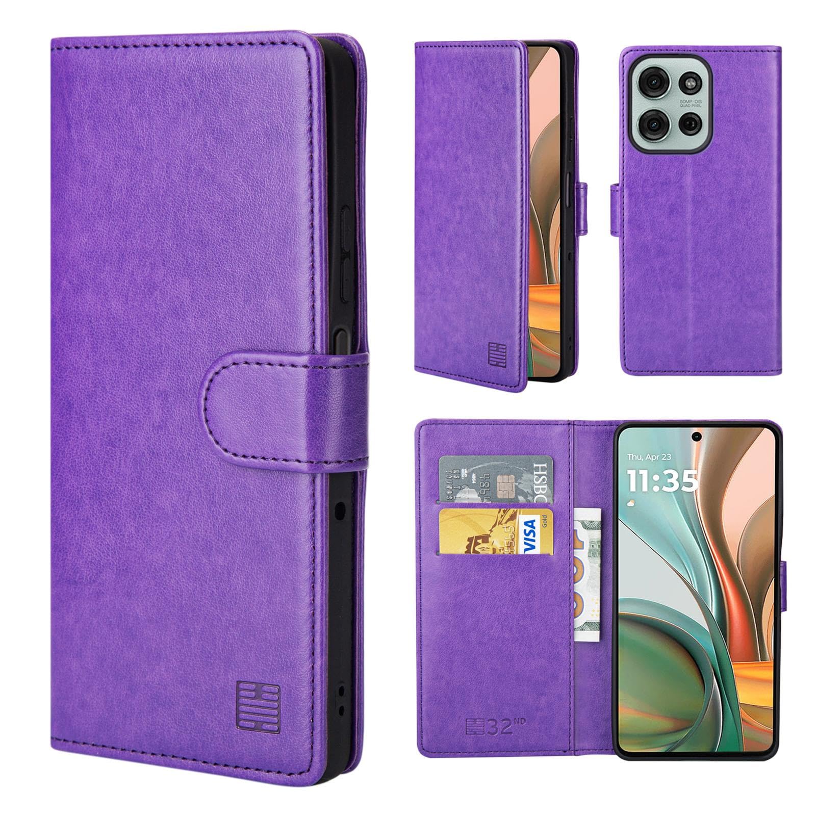 CUSTODIA LIBRO PORTAFOGLIO COVER CASE per MOTOROLA EDGE 60 PRO