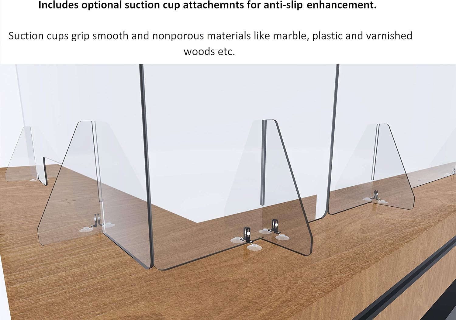 Authentic Crazy Deals Acrylic Plexiglass Sneeze Guard Shield - Thick, Sturdy Clear Guard - Many Size Options 60, 48, 32, 24, 16, 12 for Complete Personalized Counter and Desk Divider Enclosure Set (32 Closed) Black Friday - 60% OFF Acrylic Plexiglass Sneeze Guard Shield - Thick, Sturdy Clear Guard - Many Size Options 60, 48, 32, 24, 16, 12 for Complete Personalized Counter and Desk Divider Enclosure Set (32 Closed)