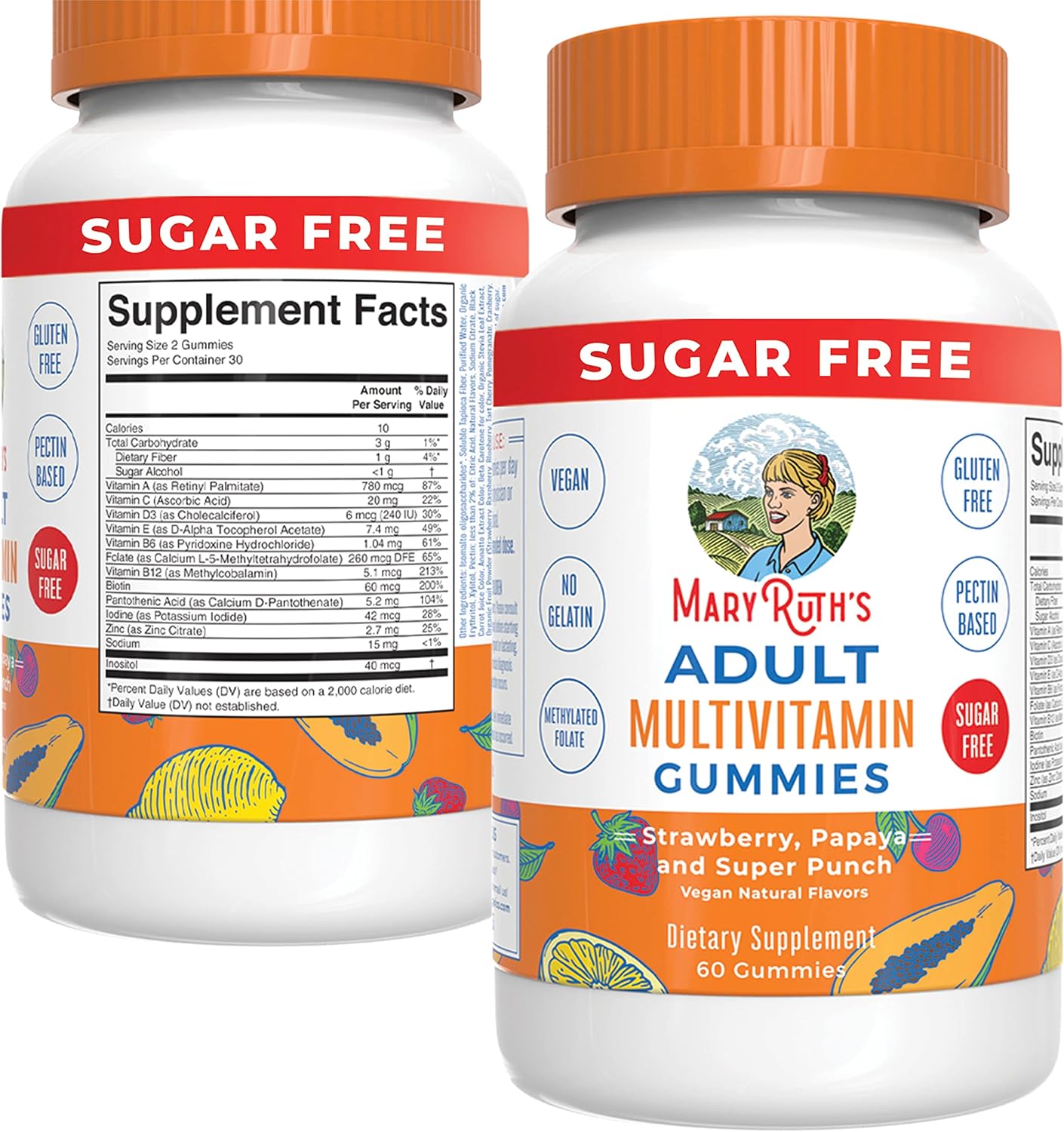 Adult Multivitamin Multimineral Gummies Organic Turmeric Gummies Bundle