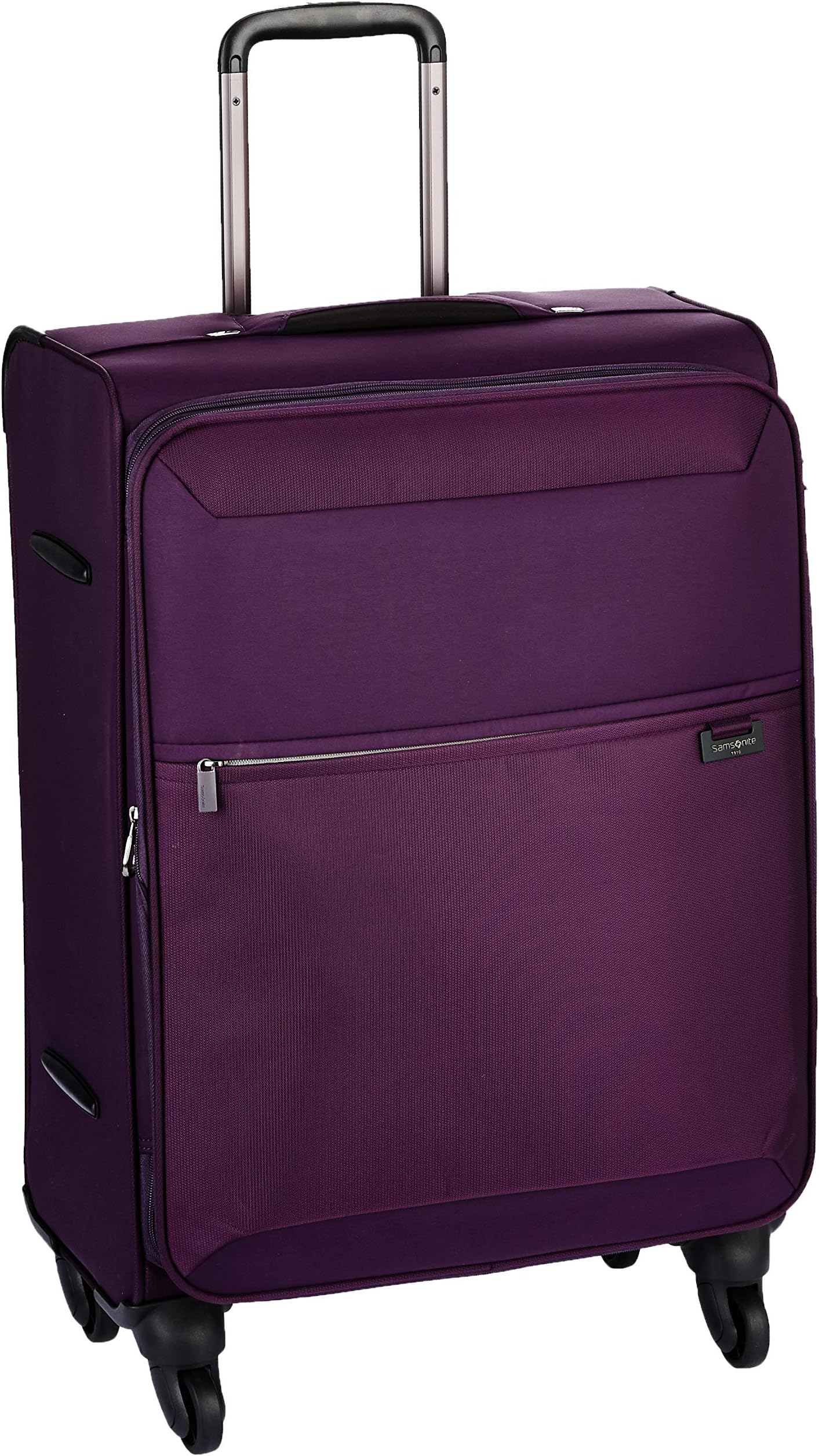 SAMSONITE 72h Nylon 55 cms Violet Softsided Cabin Luggage (SAM 72H Spinner 55CM - Violet)