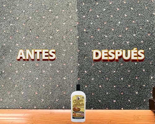 Miniatura 7 de Howard Feed N Wax Restaurador de madera y esmalte de cera de abejas más jabón de madera Clean A Finish, cera de muebles, armarios, pisos,