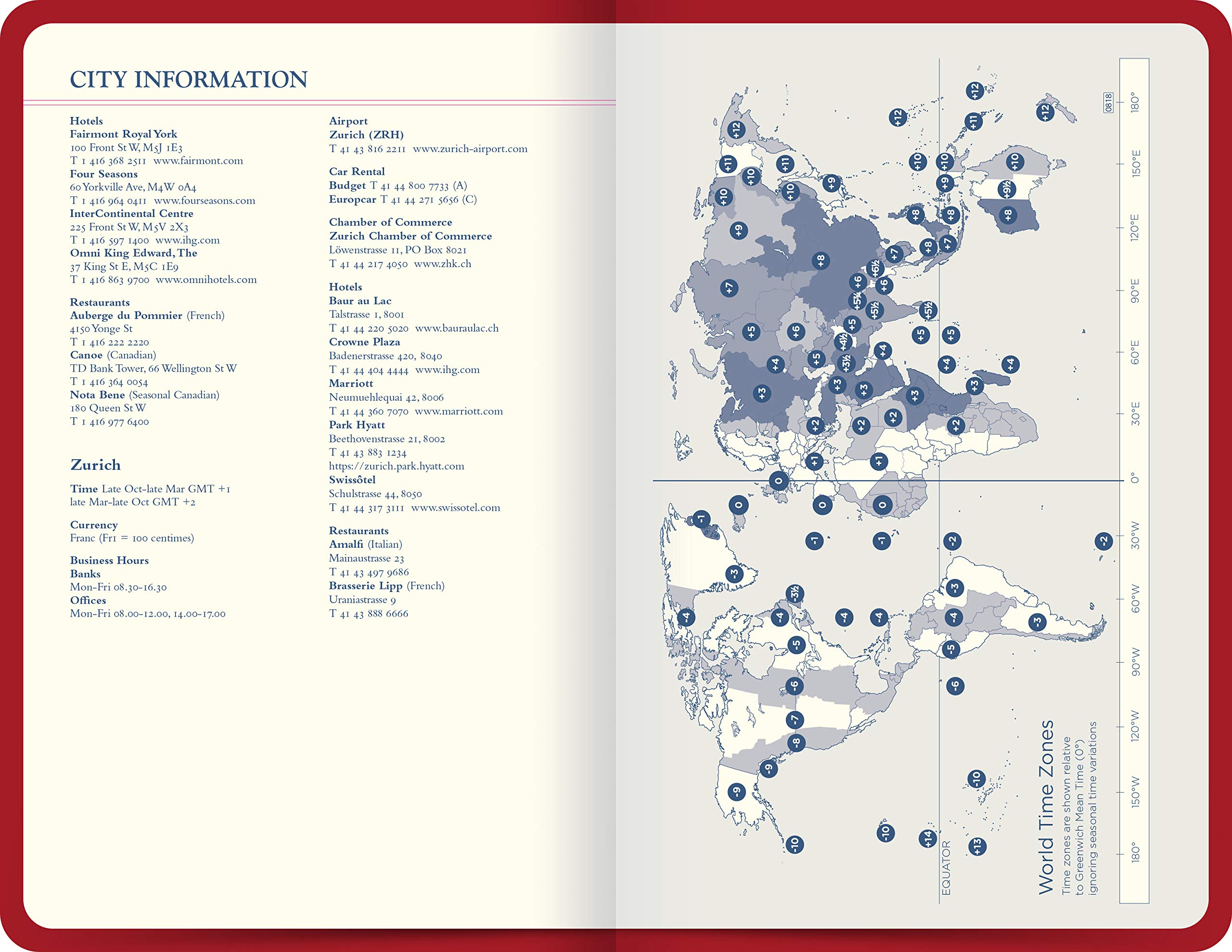 Letts Icon Travel Journal - red - Image 2