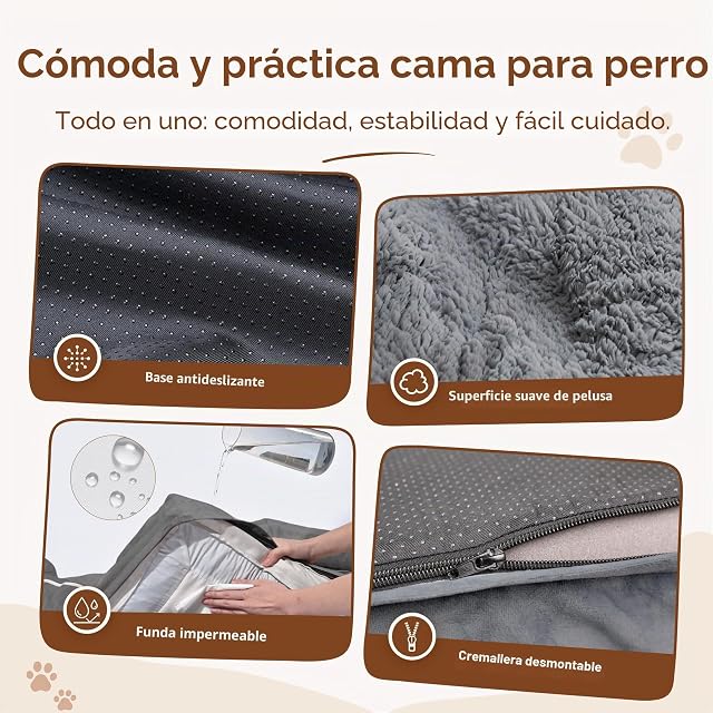 Foto 4 de 8 de Camas ortopédicas impermeables de espuma para perros extragrandes