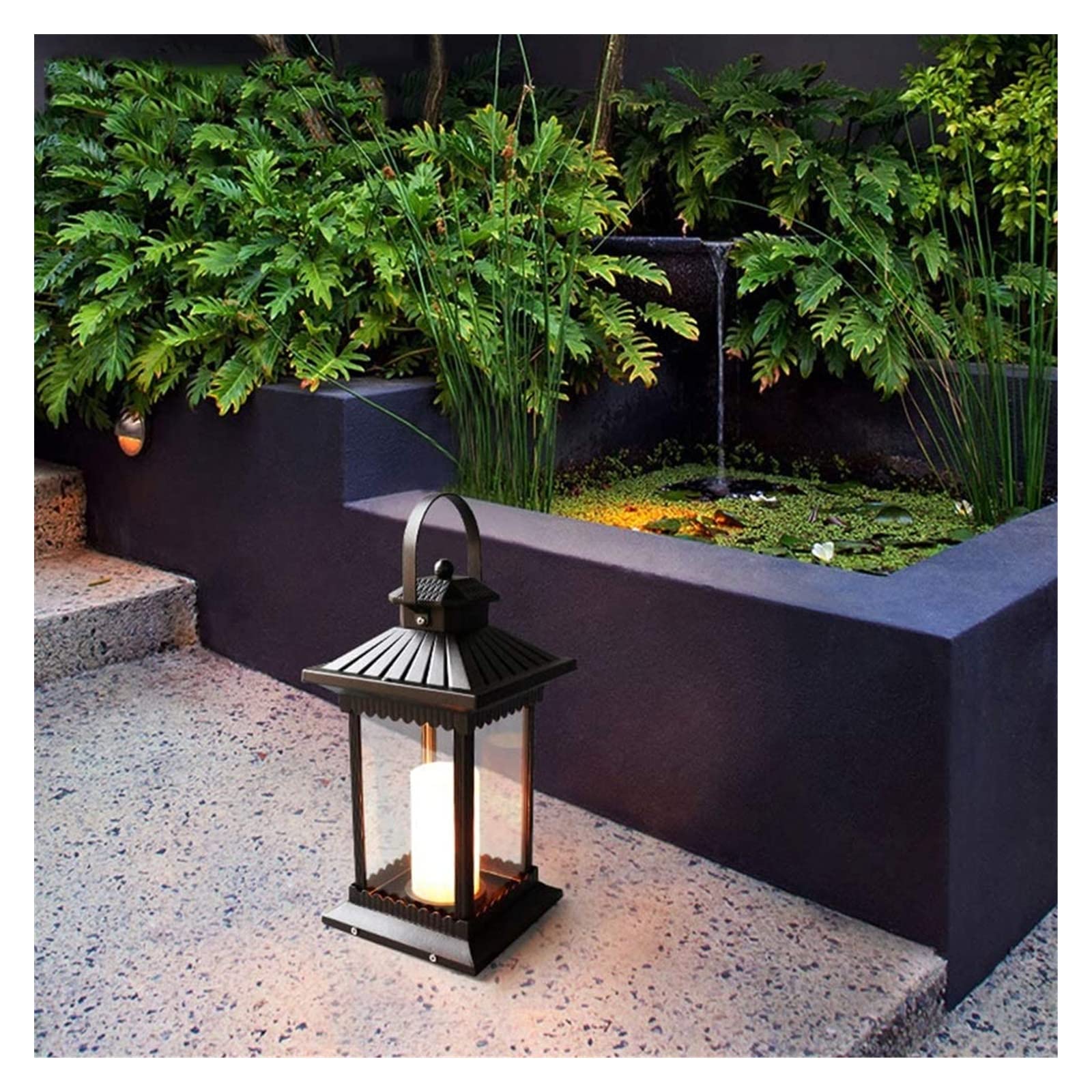 Oświetlenie dziedzińca Kolumna świetlna Wodoodporna lampa słupowa Lampa ogrodowa Lampa słupkowa Willa Lampa filarowa Ogrodowe oświetlenie krajobrazu Oświetlenie tarasowe Oświetlenie ogrodowe Ścieżka