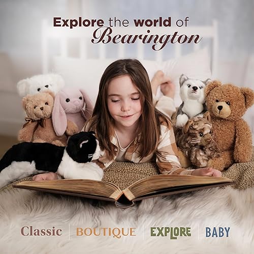 Vista 36 de Bearington Collection Lil' Lofty - Sonajero de jirafa de 5.5 pulgadas, sonajeros de peluche, regalo para recién nacido