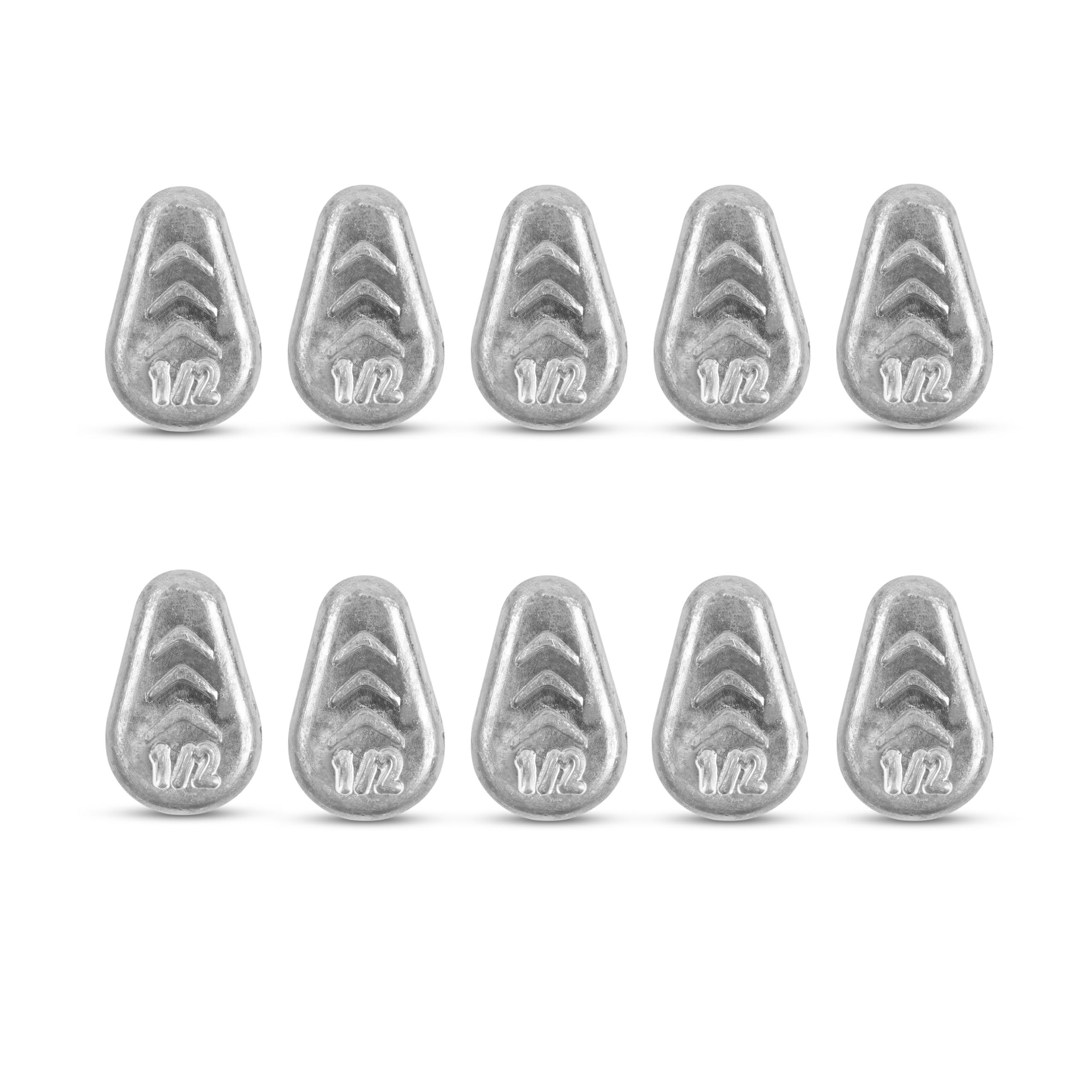 No Roll Sinker Fishing Weights Flat Inline Sinker Weights No Snag Slip Sinkers Surf Fishing Weights Fishing Gear for Catfishing Rigs Saltwater