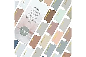 Boho Bible Book Tabs: Enhance Your Bible Study