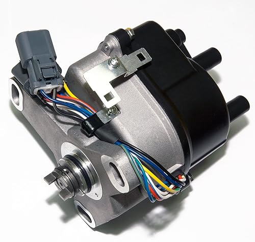 MAS Distribuidor de encendido con tapa y rotor TD-60U compatible con Honda Prelude 1992-1996 2.2L JDM H22A DOHC VTEC OBD1 Reemplazo para 100-3117429
