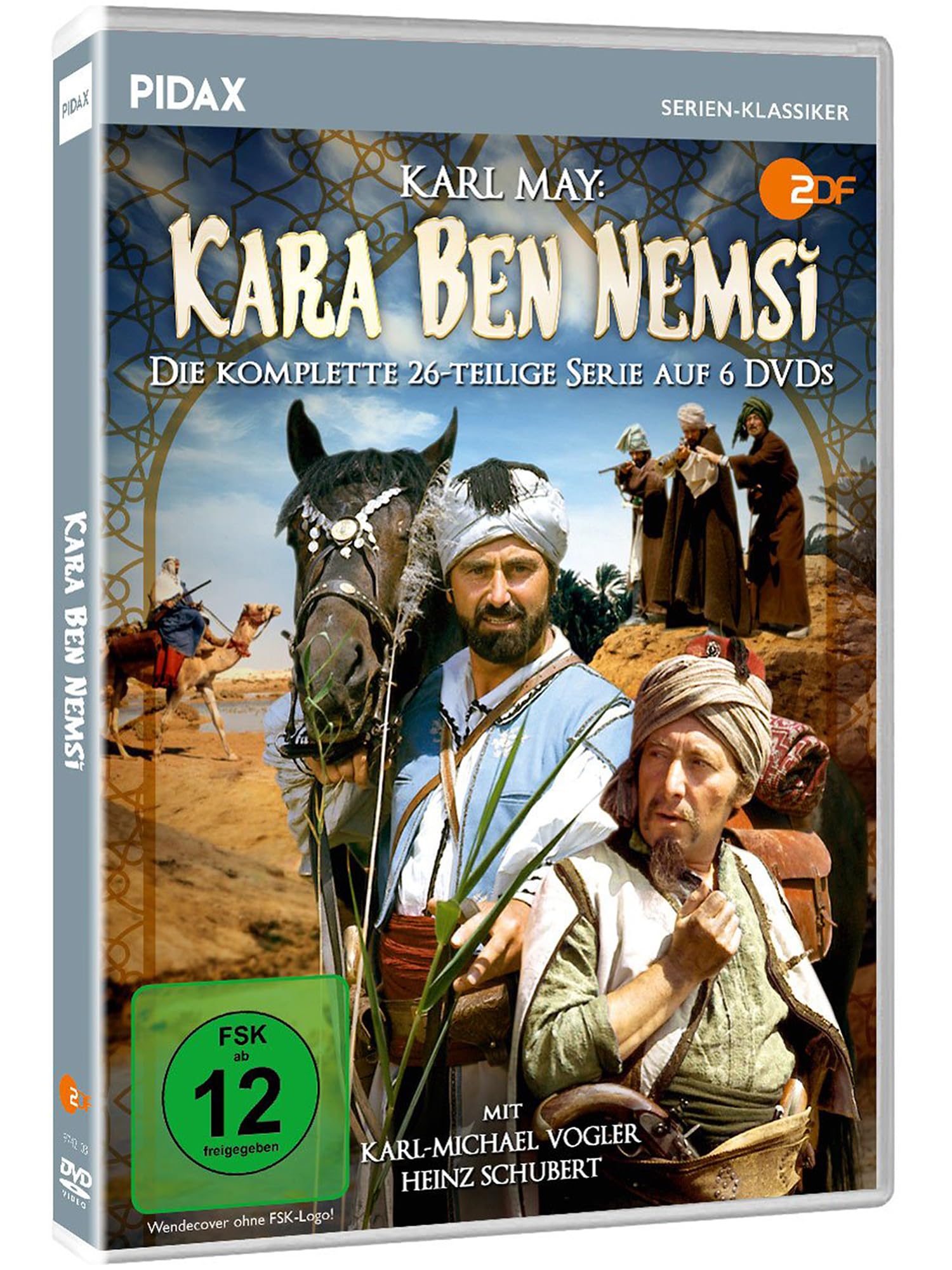 Karl May: Kara Ben Nemsi - Die komplette 26-teilige Abenteuerserie - Mit Heinz Schubert als Hadschi Halef Omar - Ein TV-Klassiker der 70er Jahre