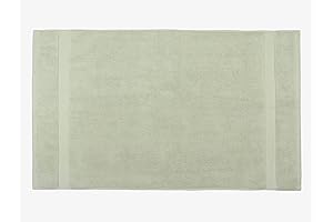 A1 HOME COLLECTIONS Bath Mat: 100% Organic Cotton Towel Touch