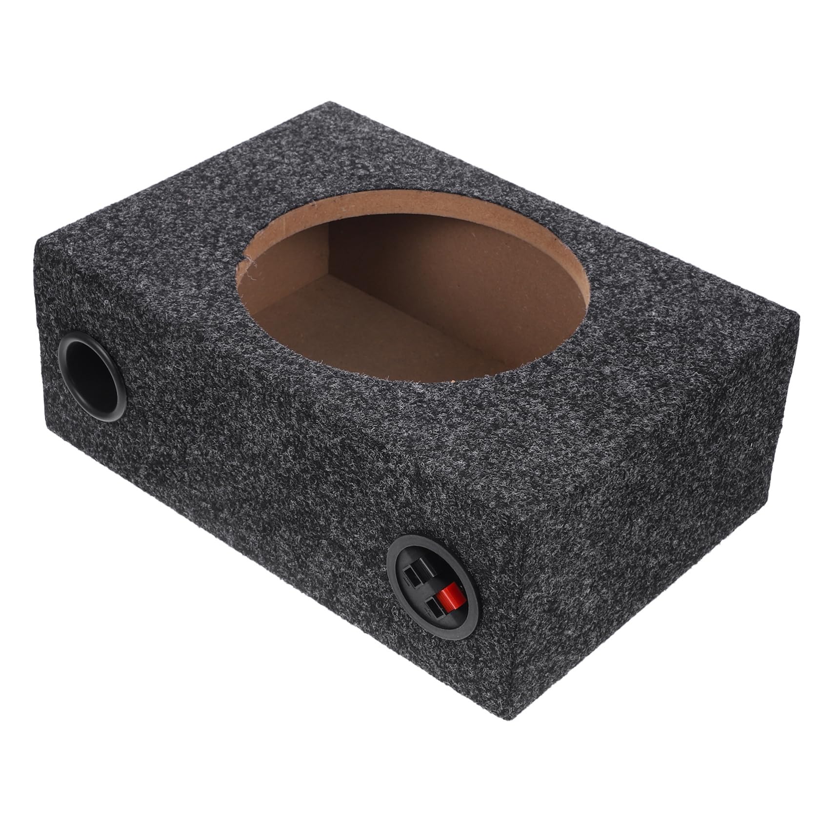 Caja Subcuadro Recintos del Subwoofer del Coche Recinto Alfombrado para Subwoofer Gabinete Subwoofer Alfombrado Sellado Alfombras Área Vocero Felpa Repararse